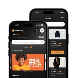 Imagem do app Vale Bonus para os clientes