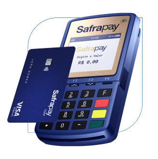 Maquininha SafraPay Slim