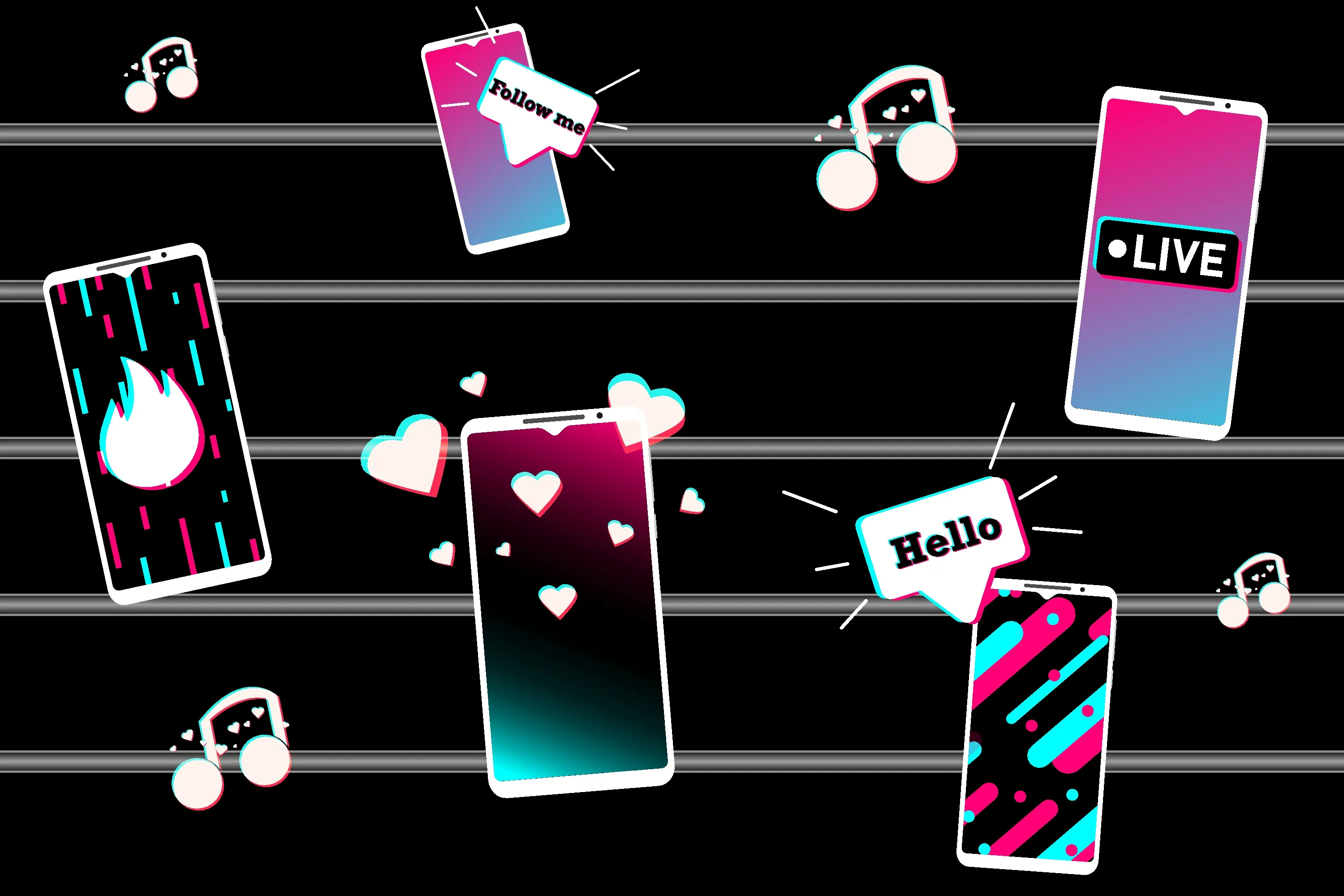 celulares-reagindo-a-redes-sociais.webp