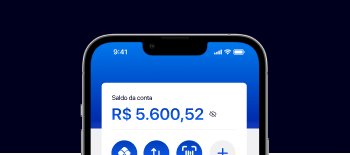 Tela da Conta Digital no app SafraPay Digital